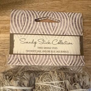 Smudge Stick Collection with White and Blue Sage- NEW